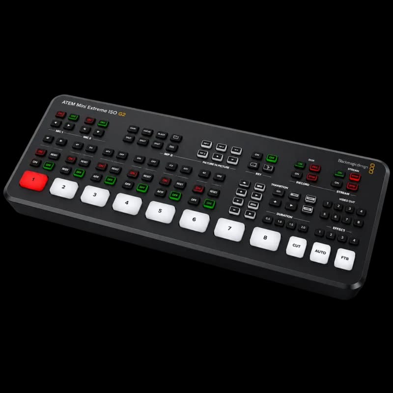 ATEM Mini Extreme ISO G2 — Régie vidéo